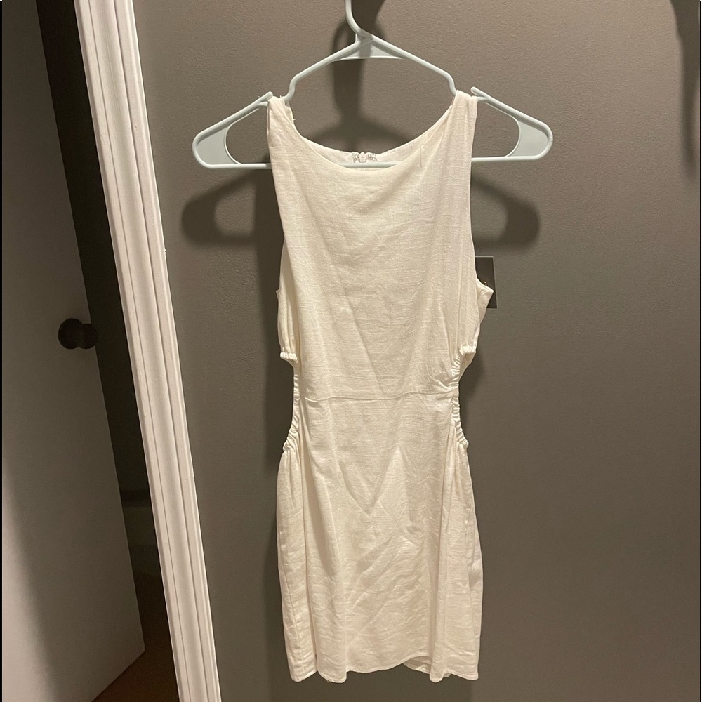 White boutique dress